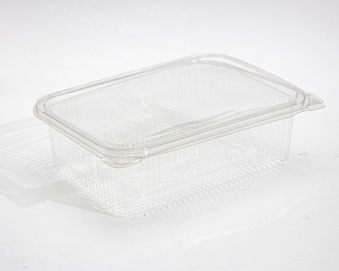 Rectangular box with flat connected lid | SN: 12557